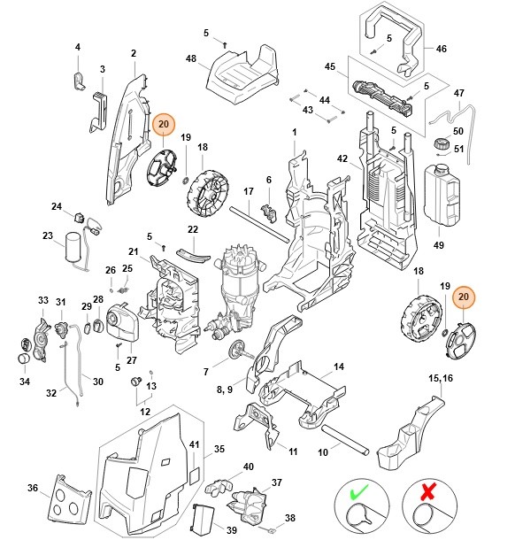 Kołpak, Stihl RE017040300