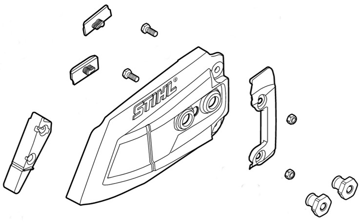 Pokrywa koła napędu łańcucha, Stihl MA026401700