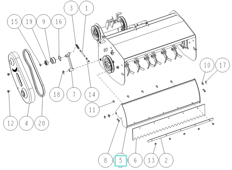 Osłona przednia, Orec 0204-60301