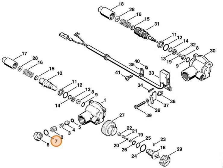 Okrągły pierścień uszczelniający 14x2, Stihl 96459457561