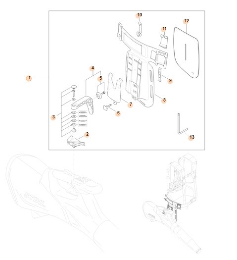 System przenoszenia, Stihl BA014900400