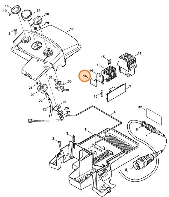 Płyta, Stihl 47804312600