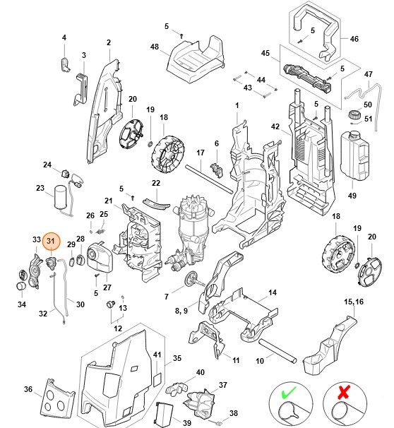 Zawór, Stihl RE015100401