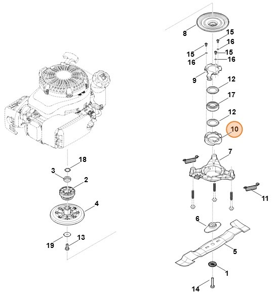 Krzywka, Stihl 63781625100