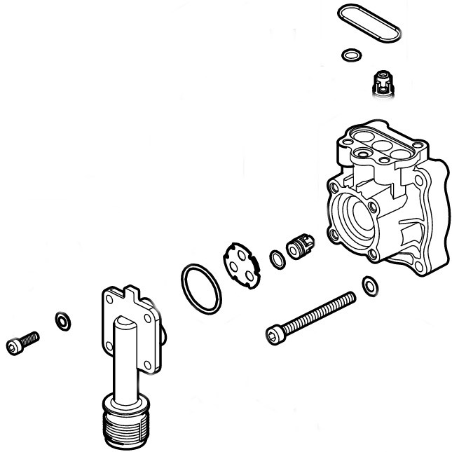 Blok zaworowy, Stihl RE027004610