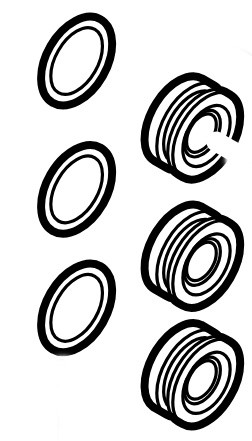 Zestaw zatyczek, Stihl RE010071901