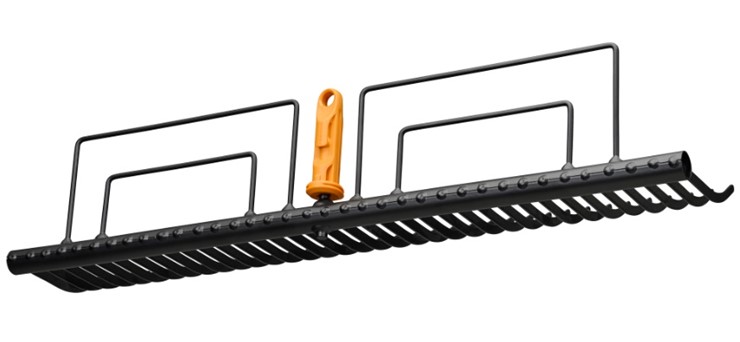 Głowica grabie do trawnika ogrodowe z metalu OneClick, Fiskars 1080680