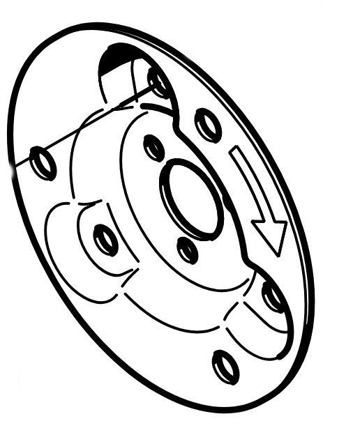 Kołnierz - strona lewa, Stihl 46017118902