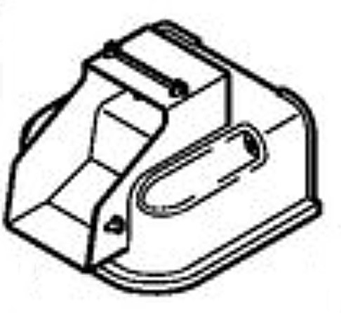 Obudowa przełącznika, Część górna, Stihl 49514321000