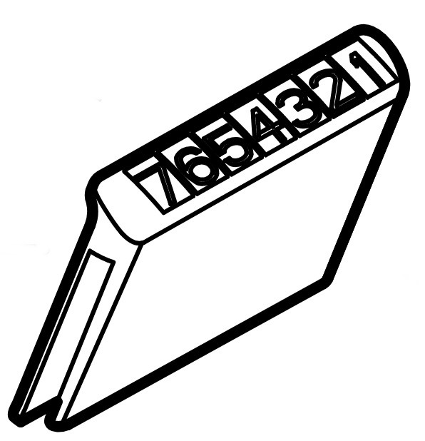 Uchwyty wskaźnika wysokości koszenia, Stihl 63647034000