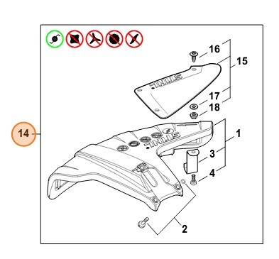 Osłona, Stihl 41477108108