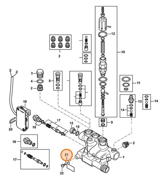 Mocowanie, Stihl 47577922500