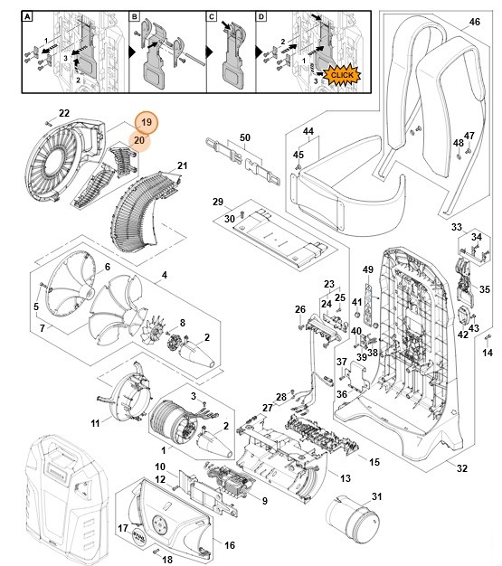 Płyta ochronna, Stihl BA037207600