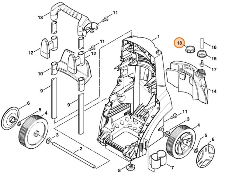 Pokrywka, Stihl 47477030702