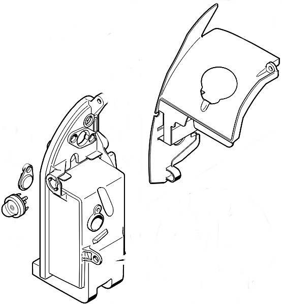 Zestaw obudowy filtra, Stihl 42820071020