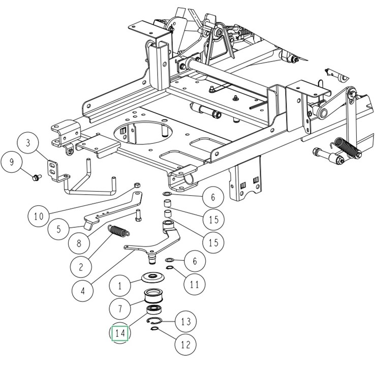 Łożysko 6203 2RS, Orec 89-3115-062034