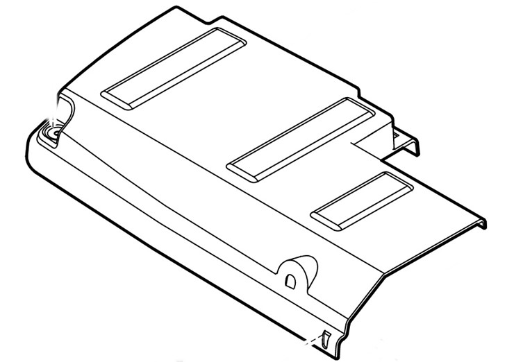 Pokrywa ochronna, str. prawa, Stihl 61707060841