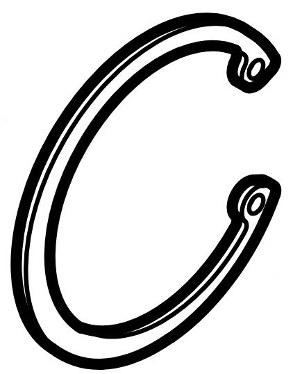 Pierścień zabezpieczający, Stihl 62506431000