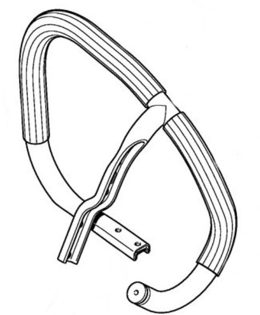 Rurowy uchwyt obwiedniowy, Stihl 11357903600