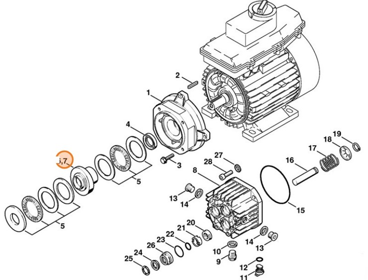 Tarcza zataczająca 10°30', Stihl 47317013000
