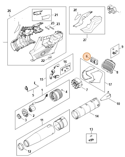 Moduł elektroniczny, Stihl BA044301400
