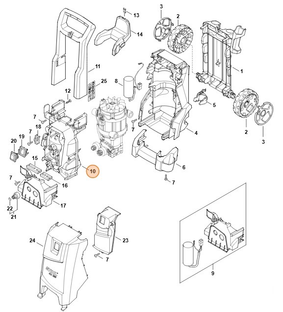 Sterowanie przepływem powietrza, Stihl 49506022201
