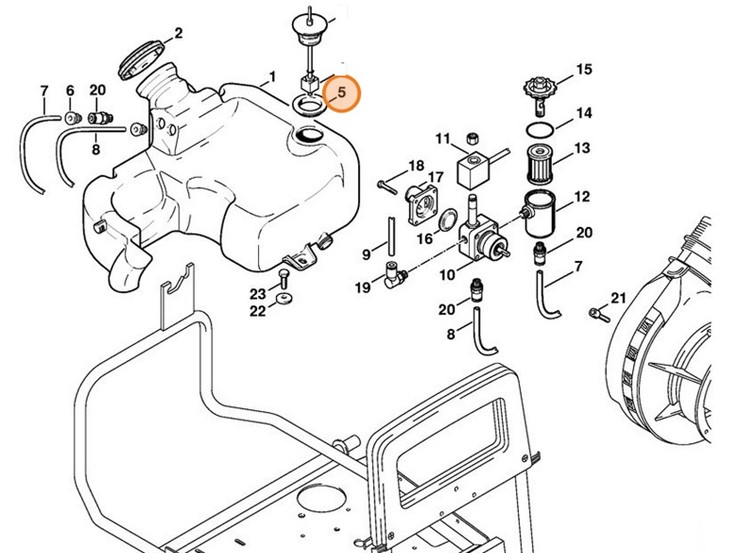 Uszczelka, Stihl 47245290305
