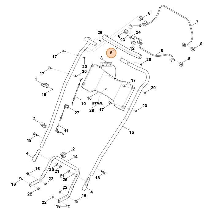 Uchwyt, Stihl 63787900501