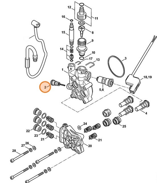 Wkład zaworowy, Stihl 47765103500