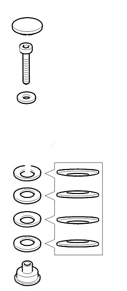 Zestaw elementów mocujących, Stihl BA010071300