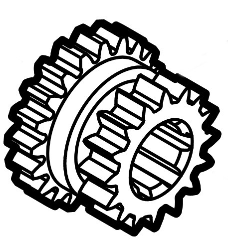 Koło zębate, Stihl 62506420104