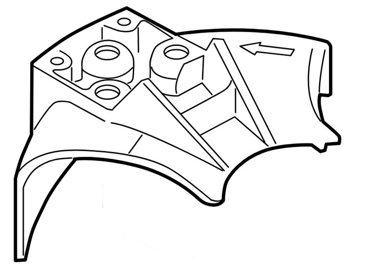 Przypora Ø 225 mm, Stihl 41477108220