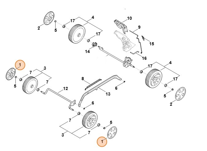Kołpak, Stihl 00007040310