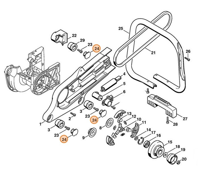 Zatyczka, Stihl 11257917306