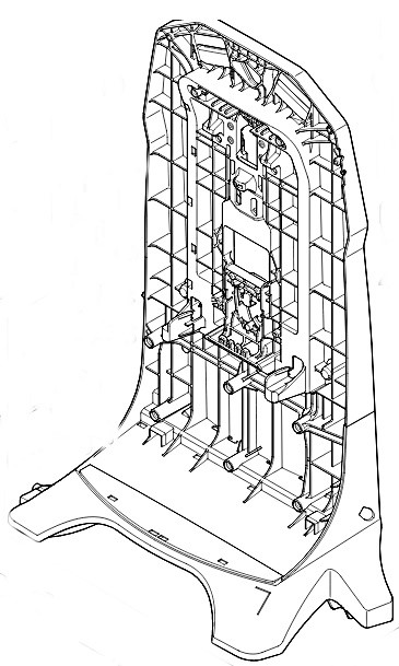 Nośna płyta barkowa, Stihl BA037003801