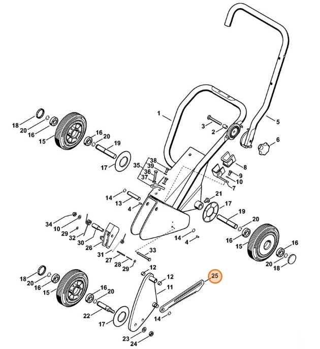 Pręt uzębiony, Stihl 42247116100