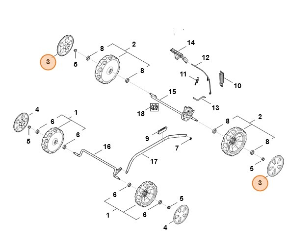 Kołpak, Stihl 00007040300