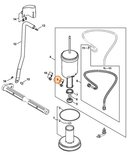 Zawór bezpieczeństwa, Stihl 42555100904