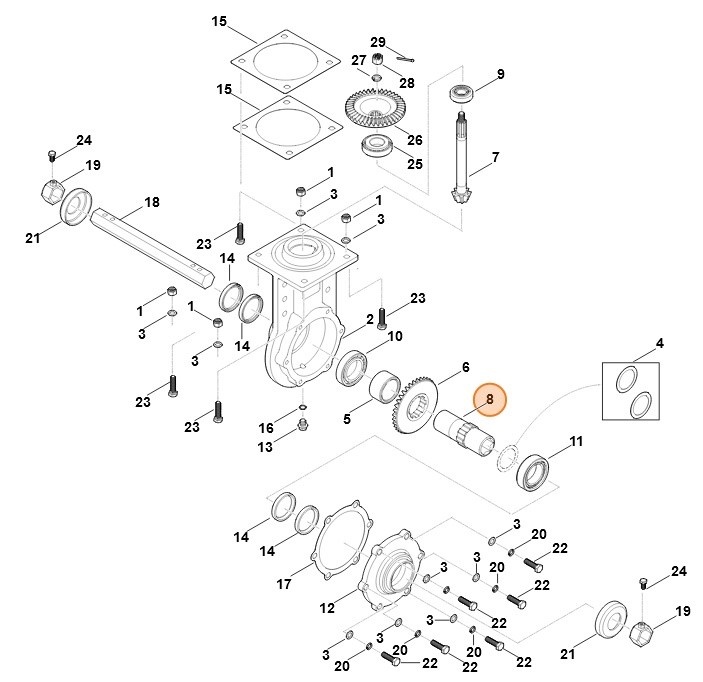 Wałek, Stihl 62516422604