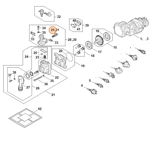 Zawór bezpieczeństwa, Stihl RE025100913
