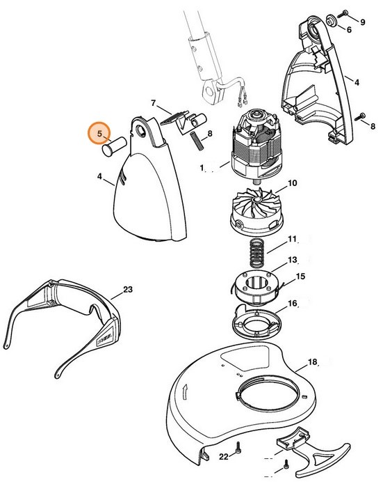 Trzpień, Stihl 64217118500