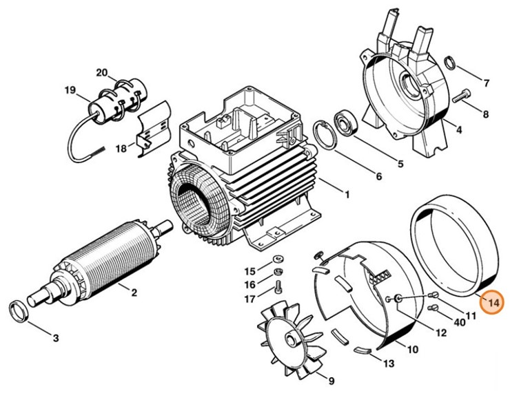 Sterowanie przepływem powietrza, Stihl 47226022200