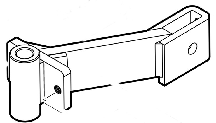 Uchwyt ogranicznika głębokości, Stihl 62507104504