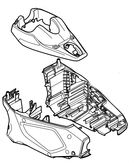 Obudowa silnika, Stihl FA026000800