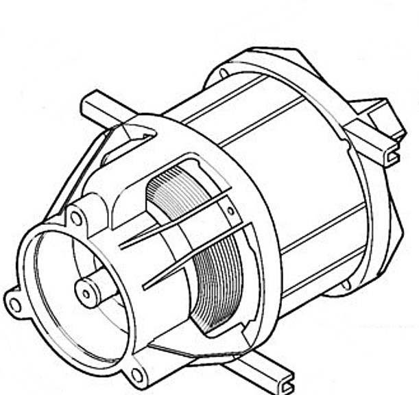 Silnik elektryczny 220 V/60 Hz, Stihl 47396000201