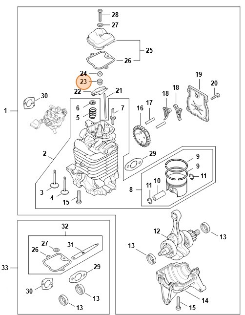 Tulejka, Stihl 42830382000
