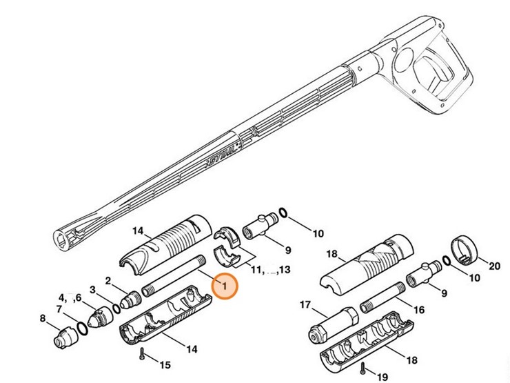 Rura, Stihl 49155023800