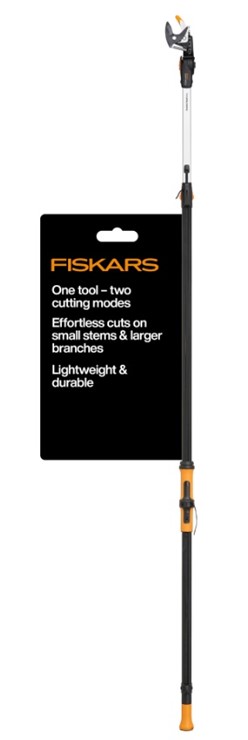 Sekator TELESKOPOWY ogrodowy na wysięgniku ŻYRAFA DualAction UPX96 Fiskars 1080131