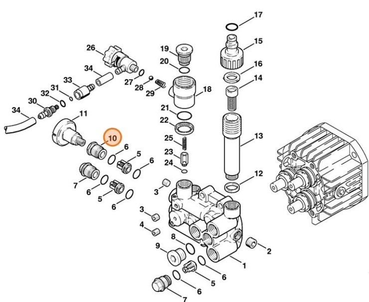 Element łączący, Stihl 47315130200