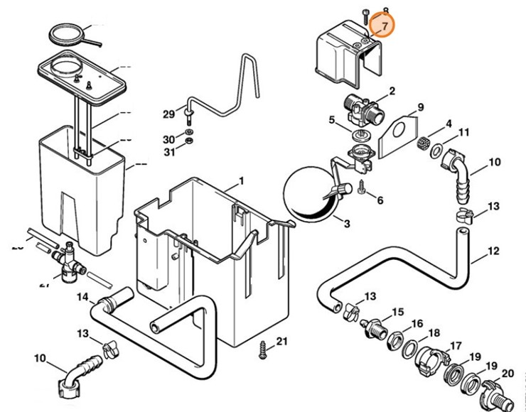 Osłona, Stihl 47057033500